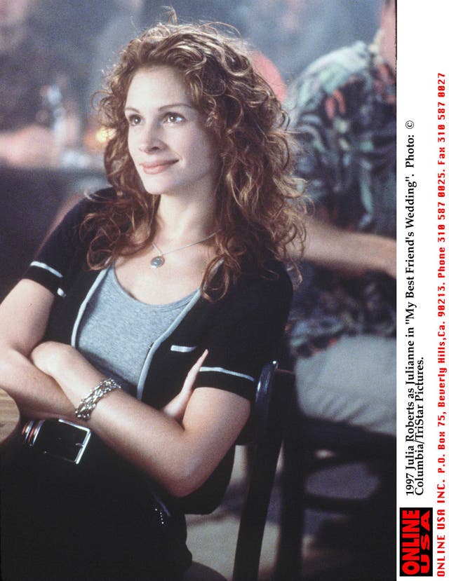 <p>Julia Roberts in the 1997 film ‘My Best Friend's Wedding’</p>