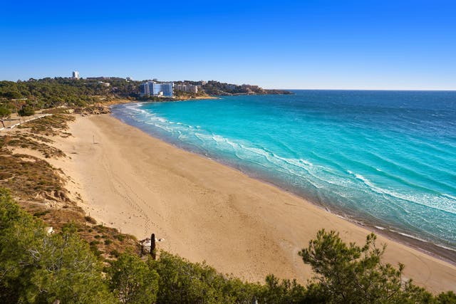 The brothers drowned at Llarga beach in Salou, near Tarragona (Alamy/PA)