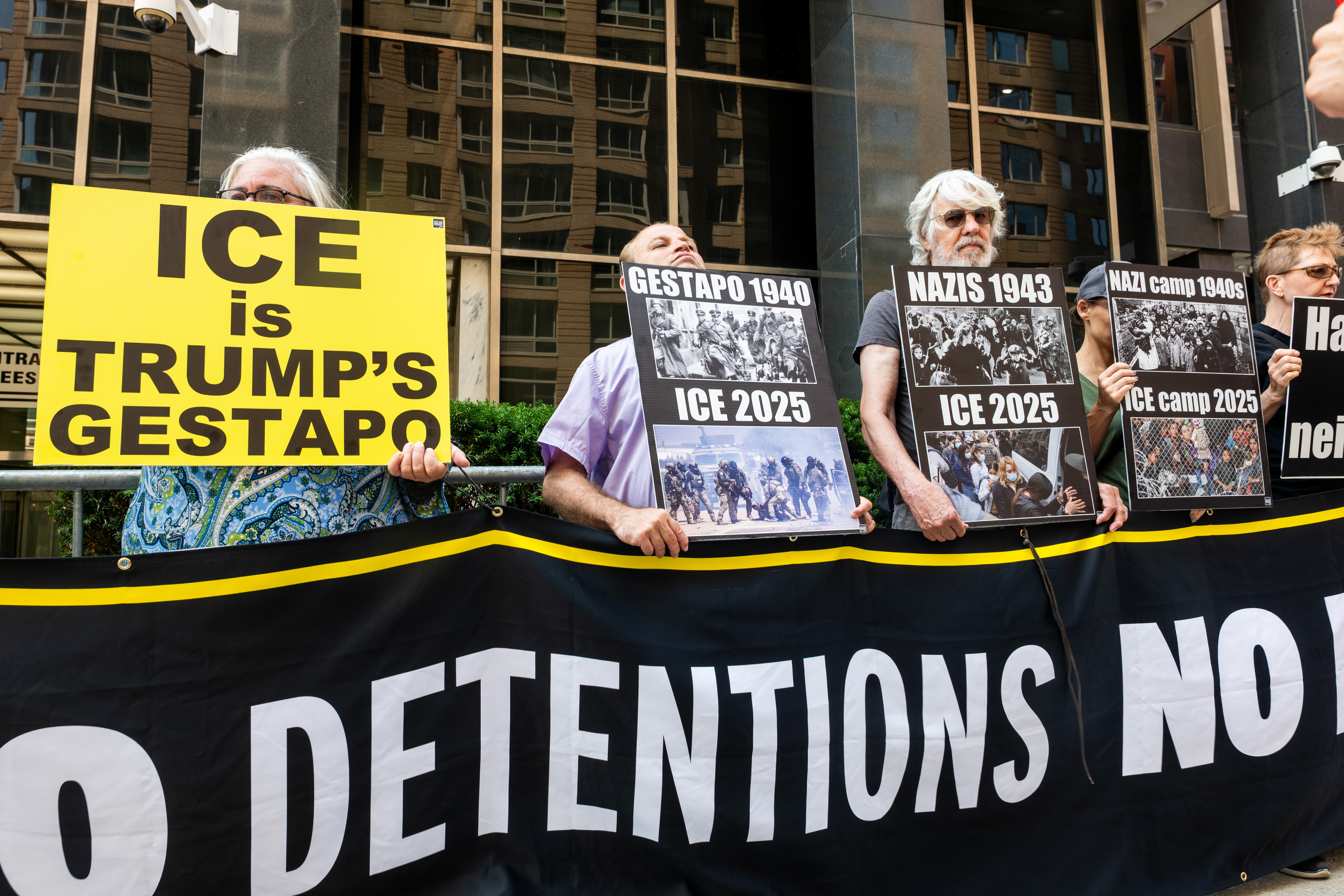 ‘We stand firmly with our communities who have been threatened and targeted by DHS, especially our immigrant, BIPOC, undocumented, LGBTQ+, and disabled relatives and neighbors,’ Thomas Kinkade’s famliy said about the post.