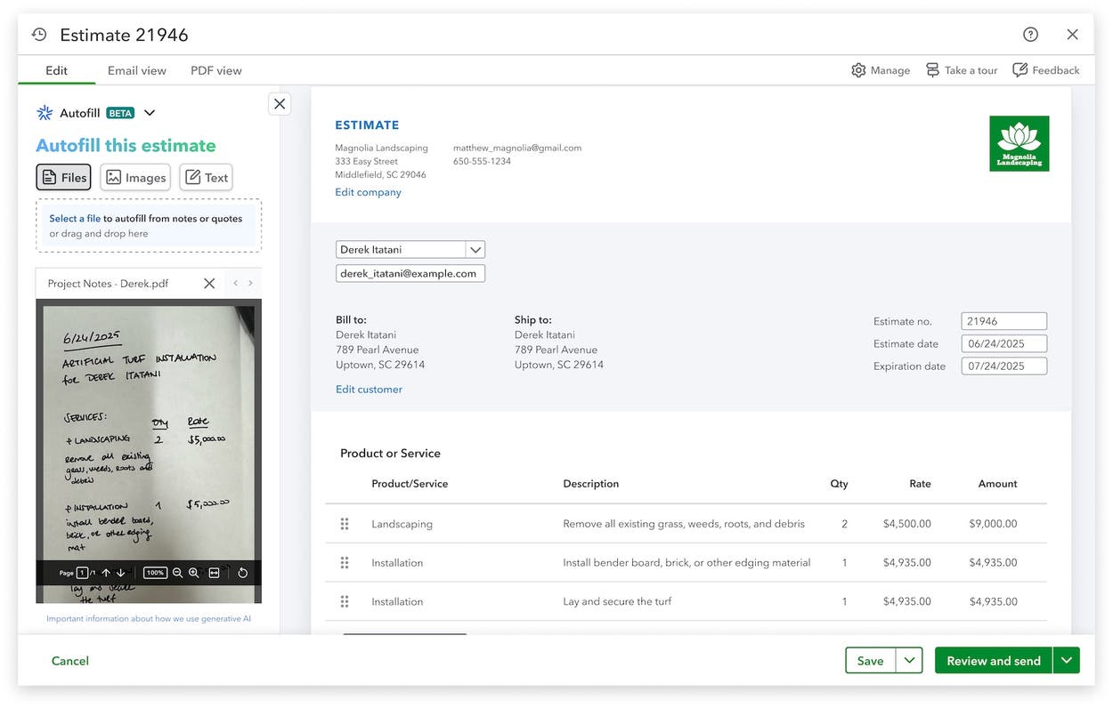 (Intuit QuickBooks)