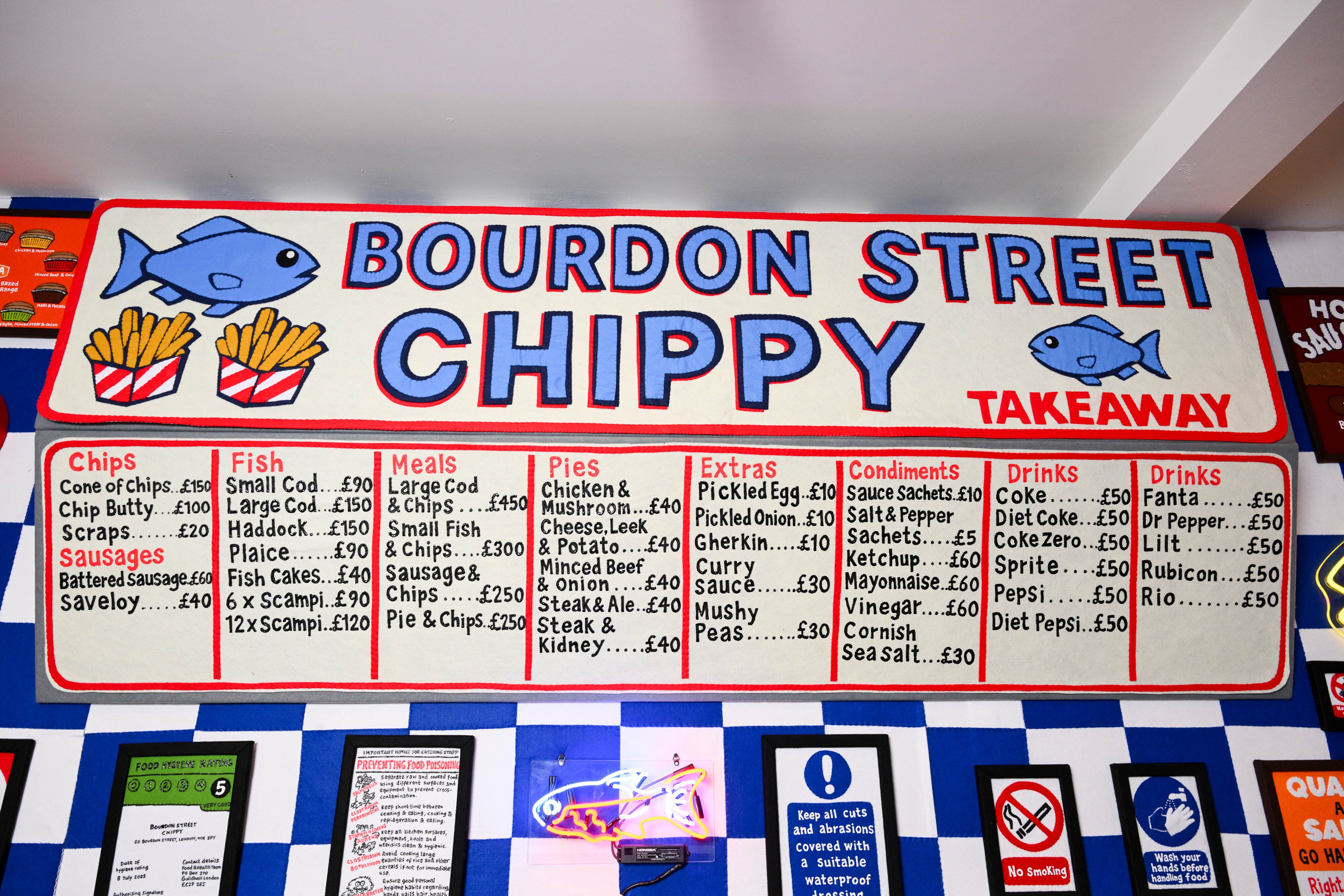Studfall Chippy Artist to serve up fish and chips at takeaway shop made entirely from ...