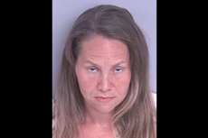 ‘Please, let the monster die’: Mom accused of gunning down her kids’ father at their daycare during pickup