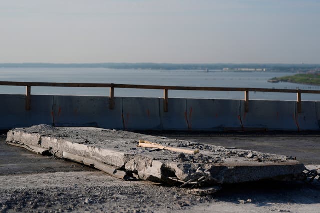 Key Bridge Demolition