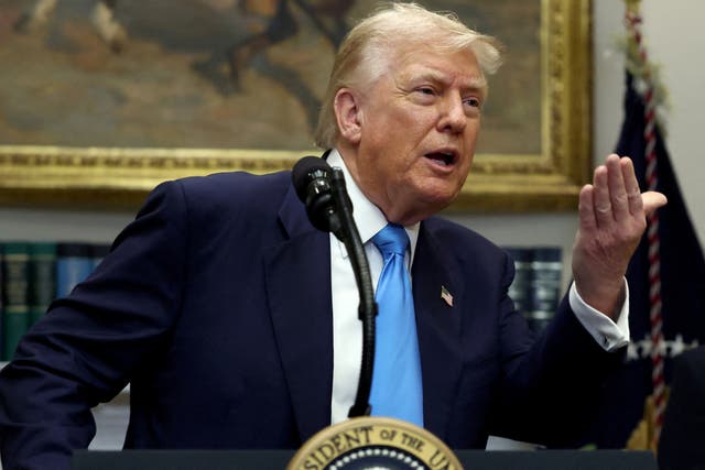 <p>Donald Trump’s strongest polling was on the issues of immigration and the economy. He’s losing ground on both</p>