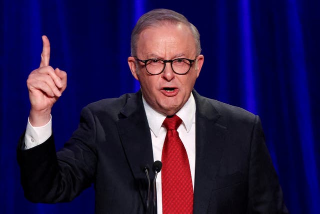 <p>Australian prime minister Anthony Albanese</p>