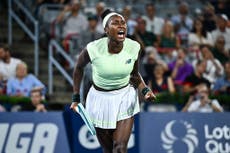 Coco Gauff overcomes 23 double faults for first win since French Open