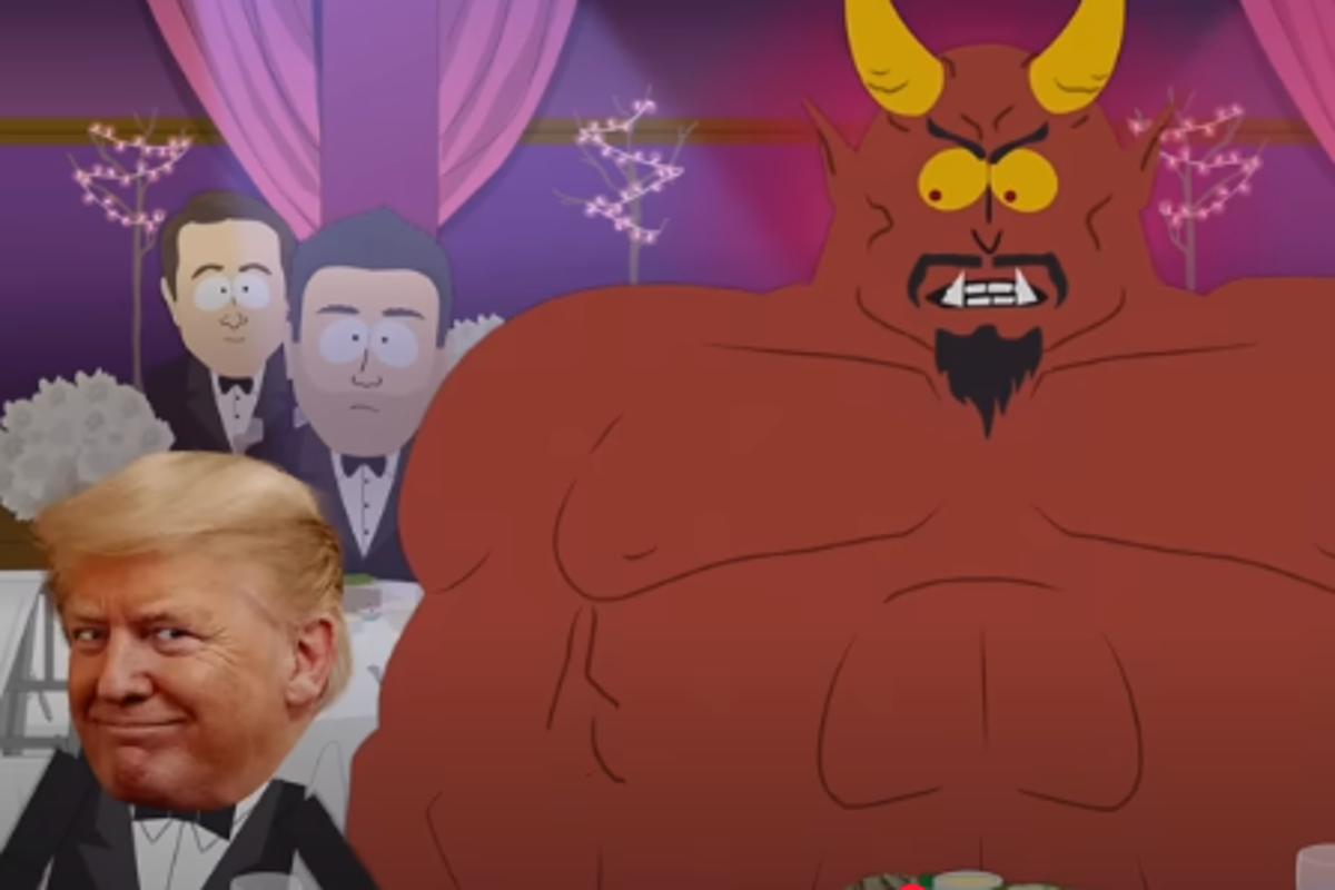 Trump gropes Satan’s leg in new South Park trailer after creators issue ironic apology