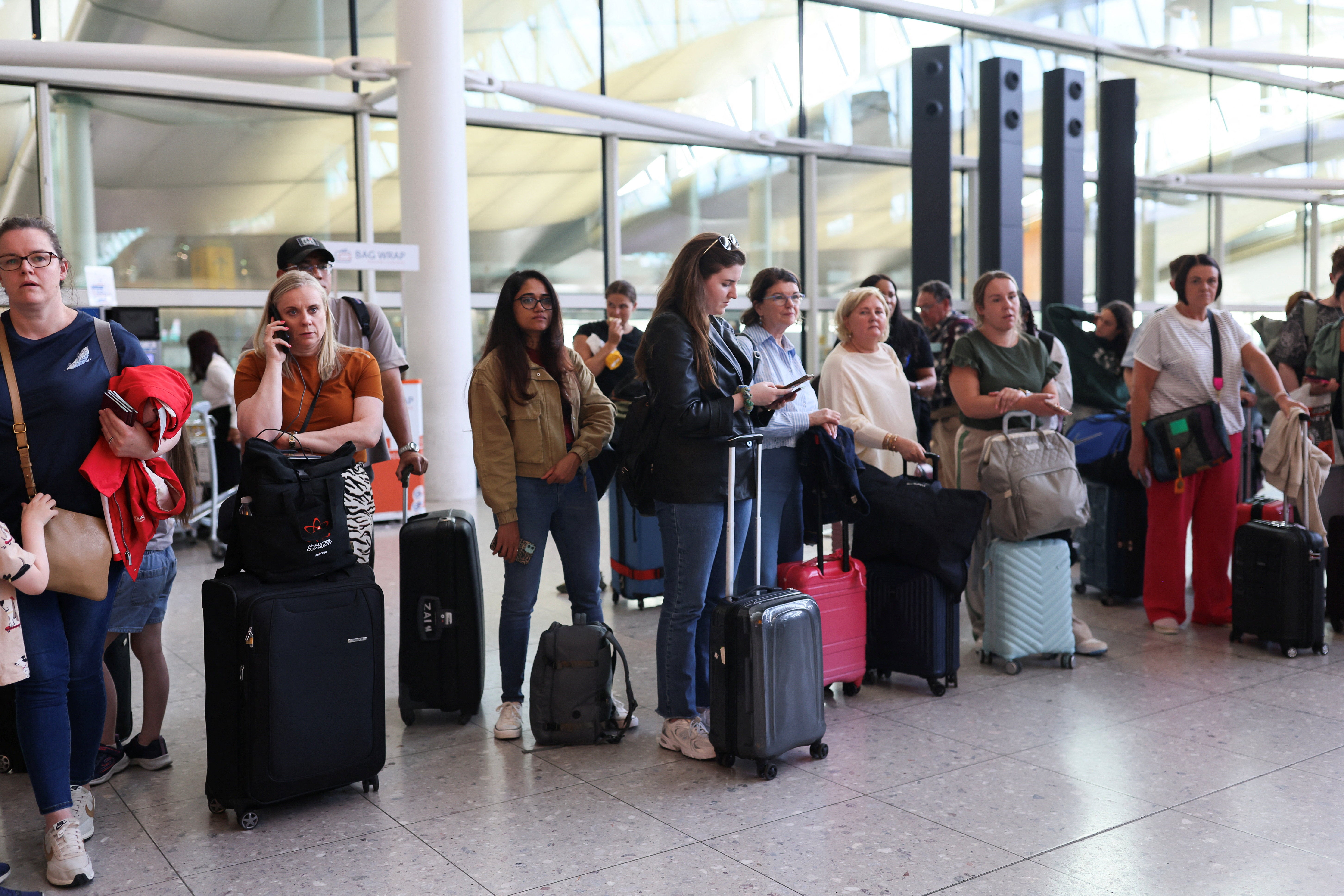 An air traffic control glitch left planes grounded