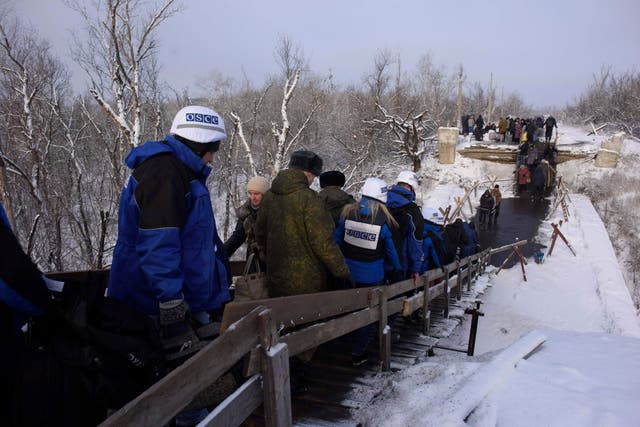 Russia Ukraine War OSCE Detainees