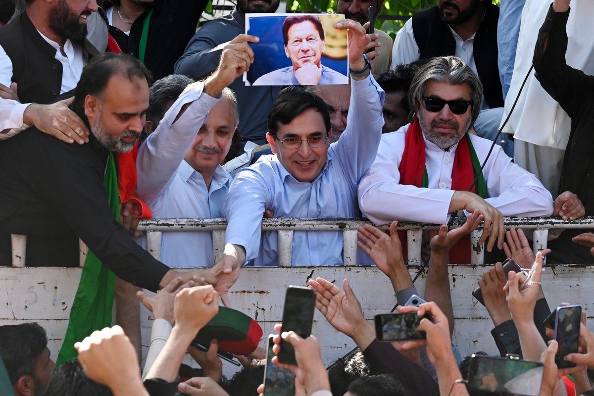 Pakistan jails opposition leader and other senior figures from Imran Khan’s party on ‘terrorism’ charges