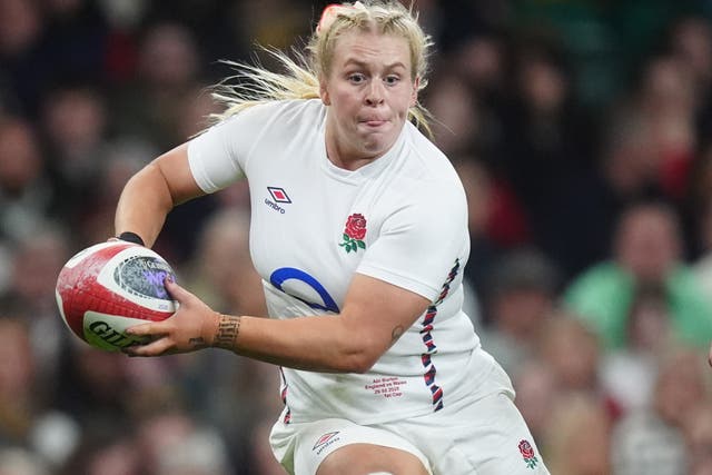 Abi Burton is set to make her first start for England (David Davies/PA)