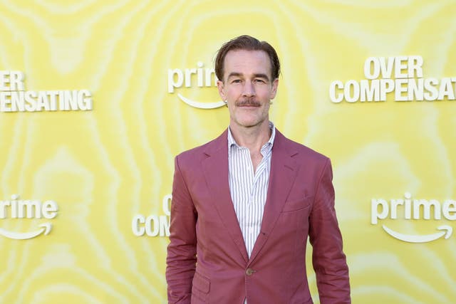 <p>James Van Der Beek attends the "Overcompensating" Screening And After-Party at Hollywood Palladium on May 14, 2025</p>