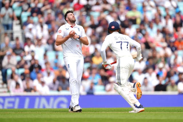 England managed to take two wickets after winning the toss (Ben Whitley/PA)