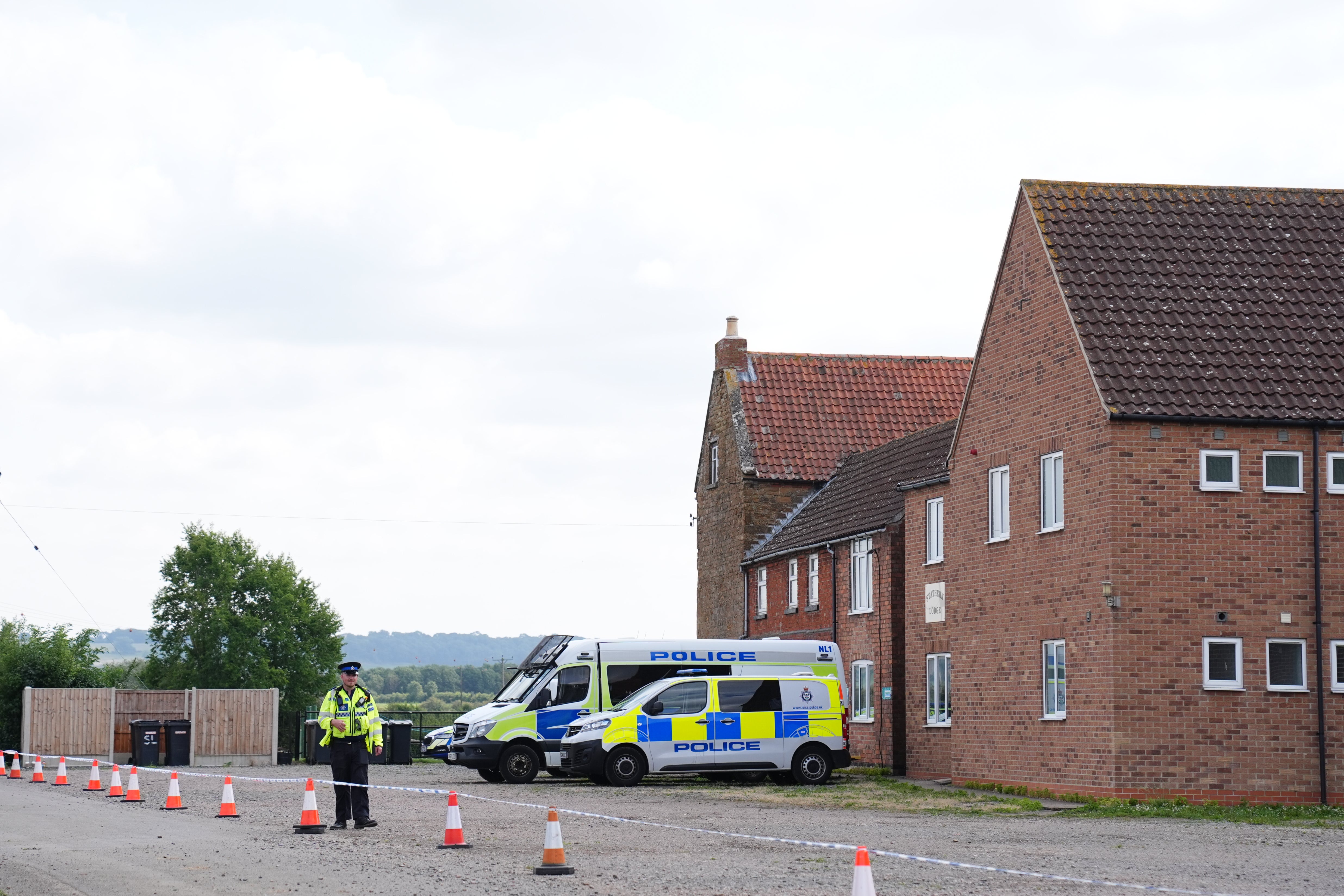 Police were called after children at a summer camp in Leicestershire had become unwell