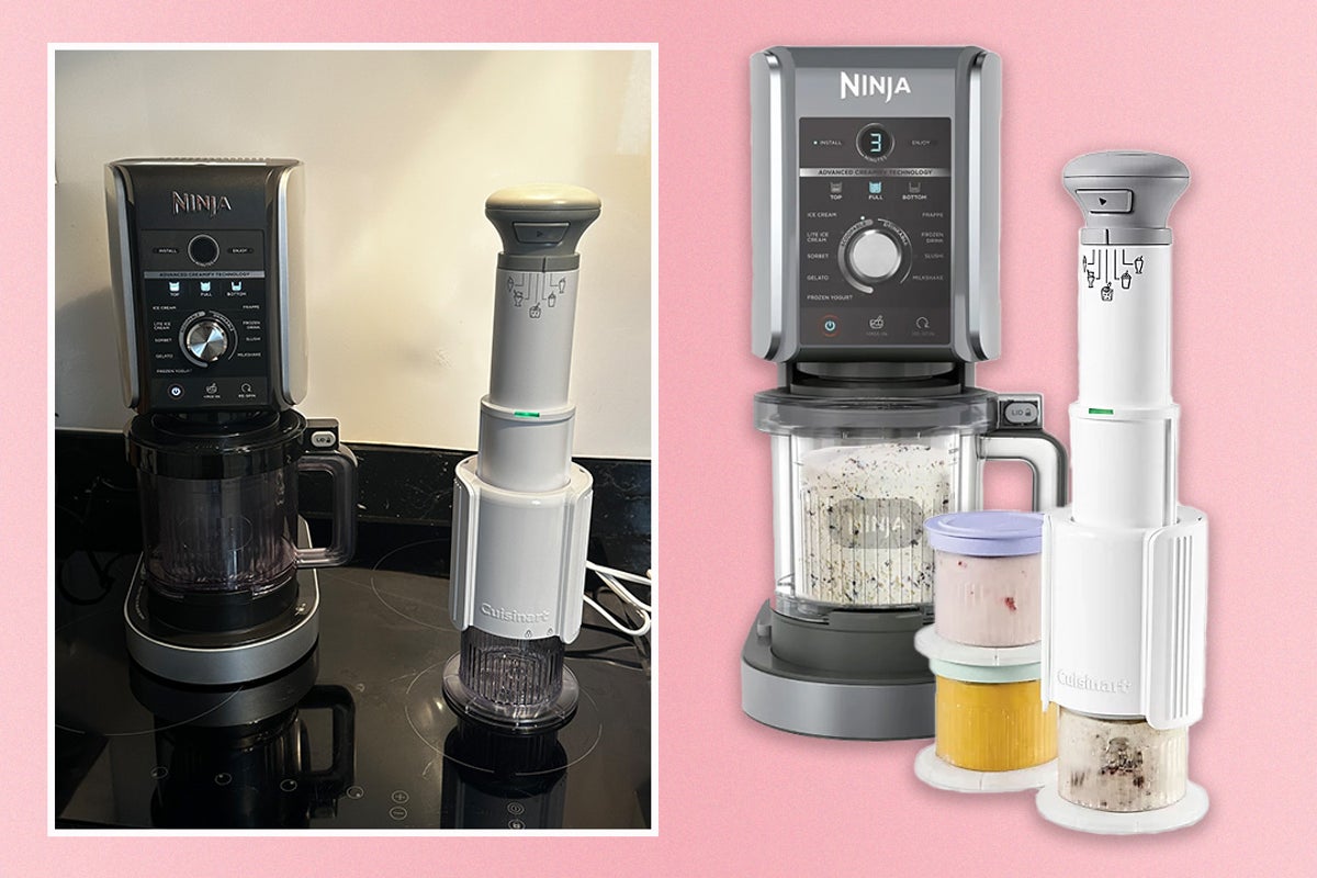 How does Cuisinart’s £99 freeze wand compare with Ninja’s £249 creami deluxe?