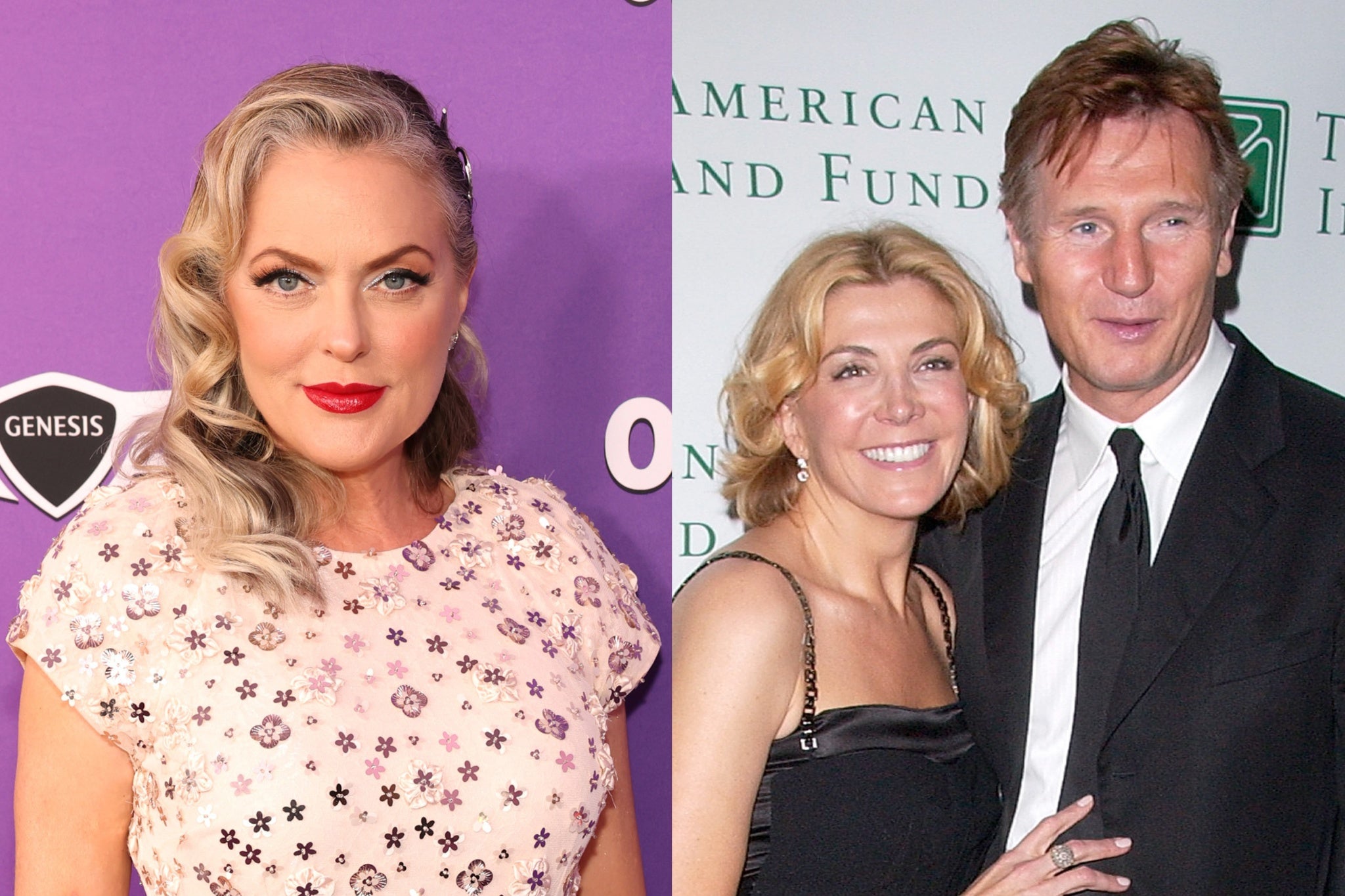 Elaine Hendrix spoke out about the relationship between Natasha Richardson and Liam Neeson