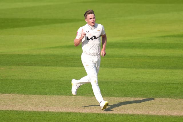 Sam Curran hit 40 runs to help Surrey claim victory (Adam Davy/PA)