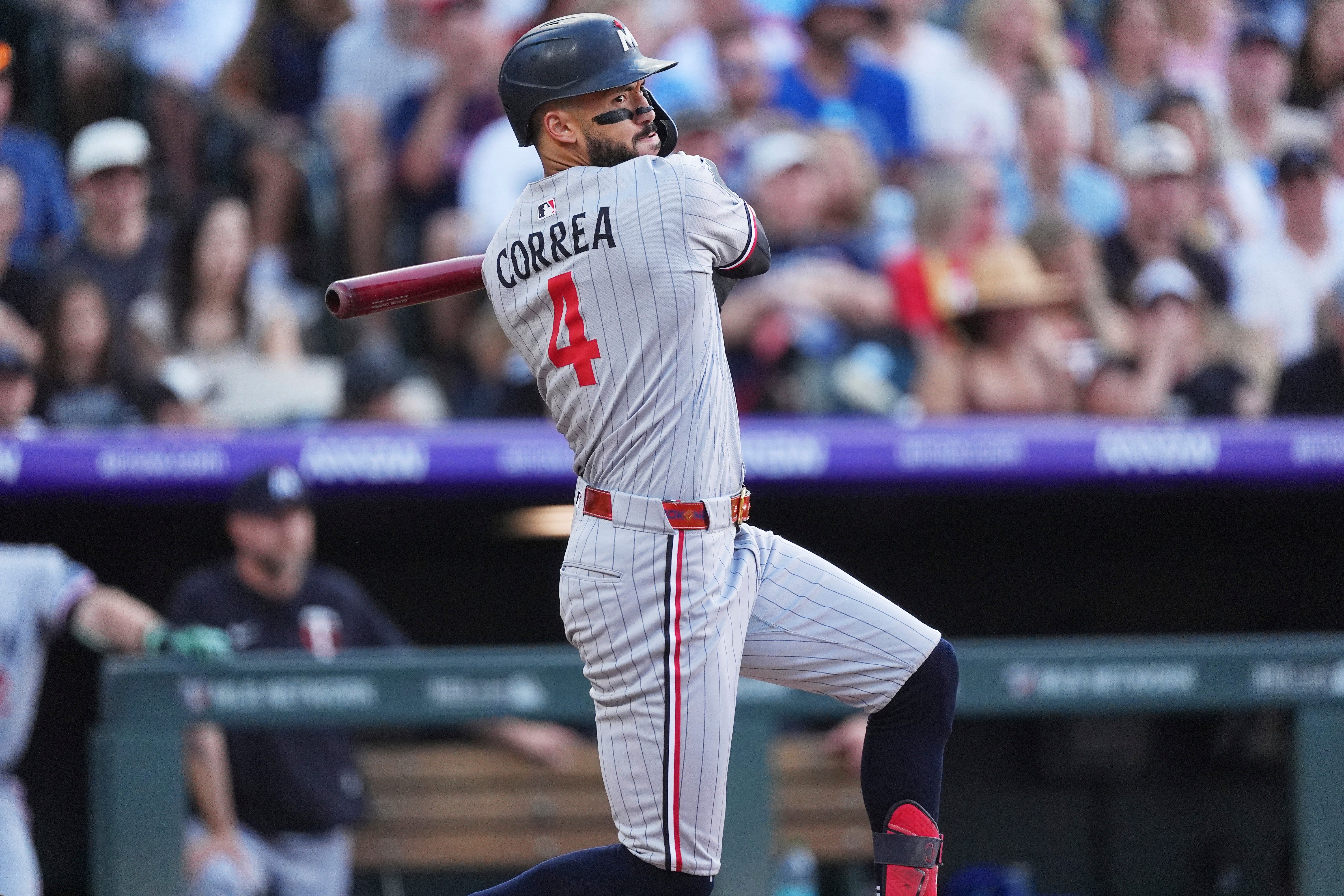 Twins Rockies Baseball