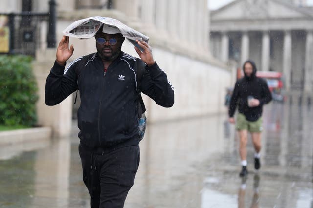 <p>A yellow weather warning for thunderstorms has been issued across much of the UK</p>