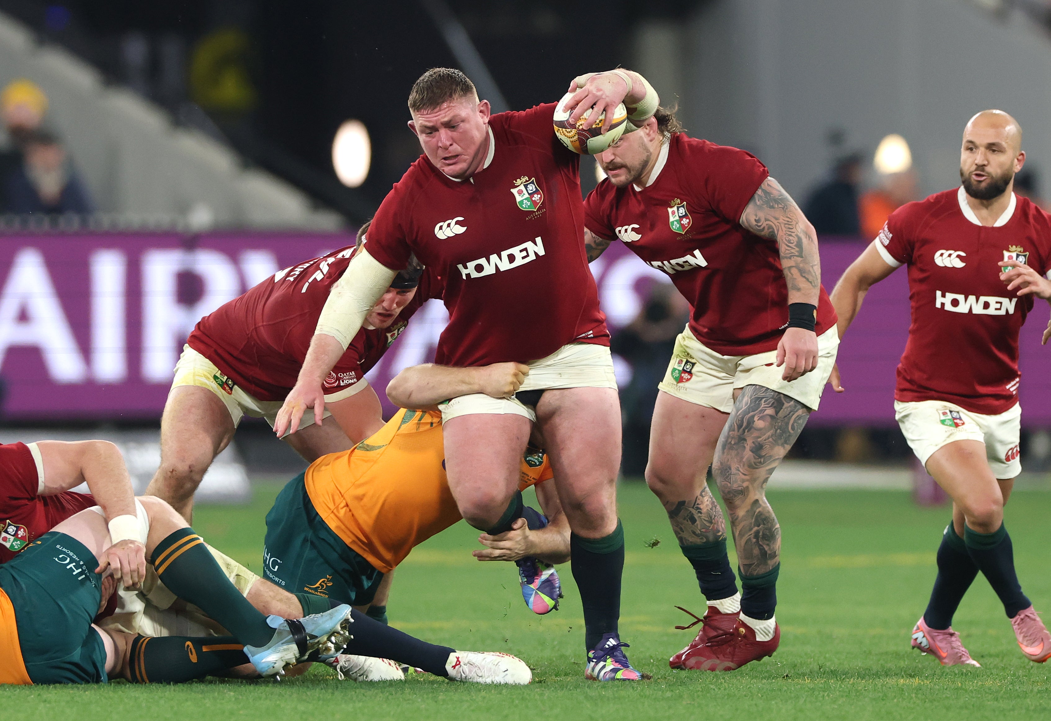 Tadhg Furlong will makes his ninth consecutive Lions Test start