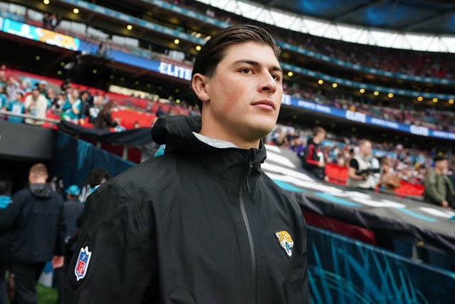 <p>Louis Rees-Zammit had been attempting to make it at the Jacksonville Jaguars but will now return to rugby (Zac Goodwin/PA)</p>