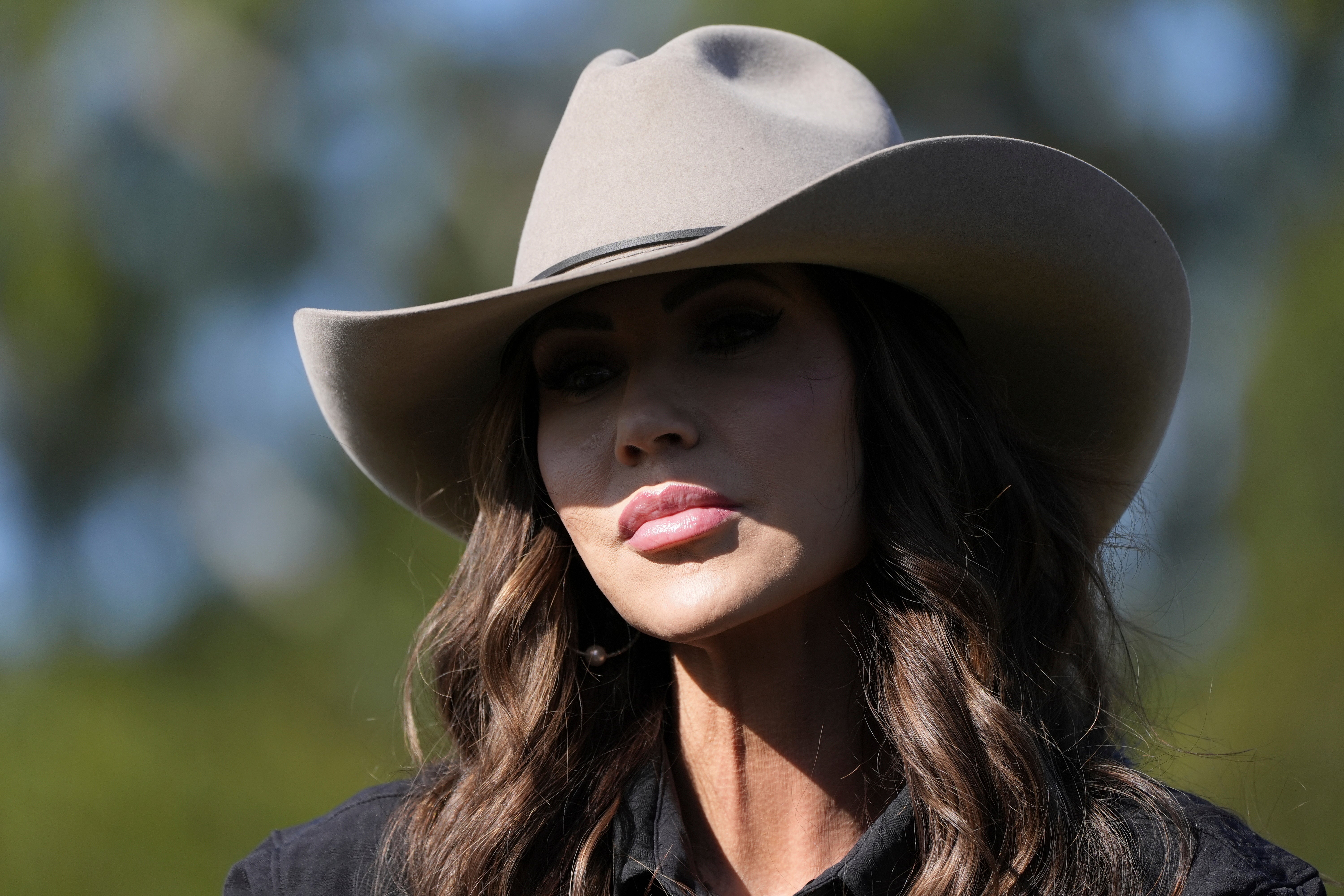 DHS Secretary Kristi Noem, the former governor of South Dakota, has emphasized her Western bona fides since taking office
