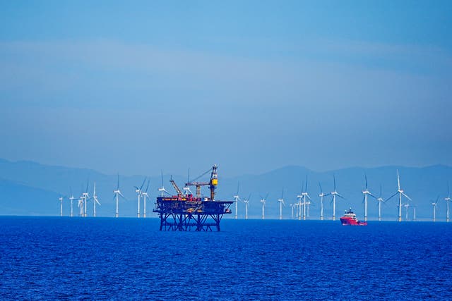 Donald Trump said during his visit to Scotland this week that the North Sea is a ‘treasure chest for the United Kingdom’ (Peter Byrne/PA)