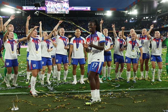 <p>Agyemang won Young Player of the Tournament at Euro 2025</p>