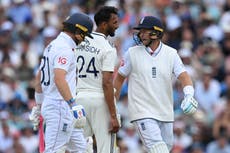 Joe Root clashes with Prasidh Krishna in another fiery England-India confrontation