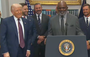 NFL star tells Trump he has no idea why he’s at the White House