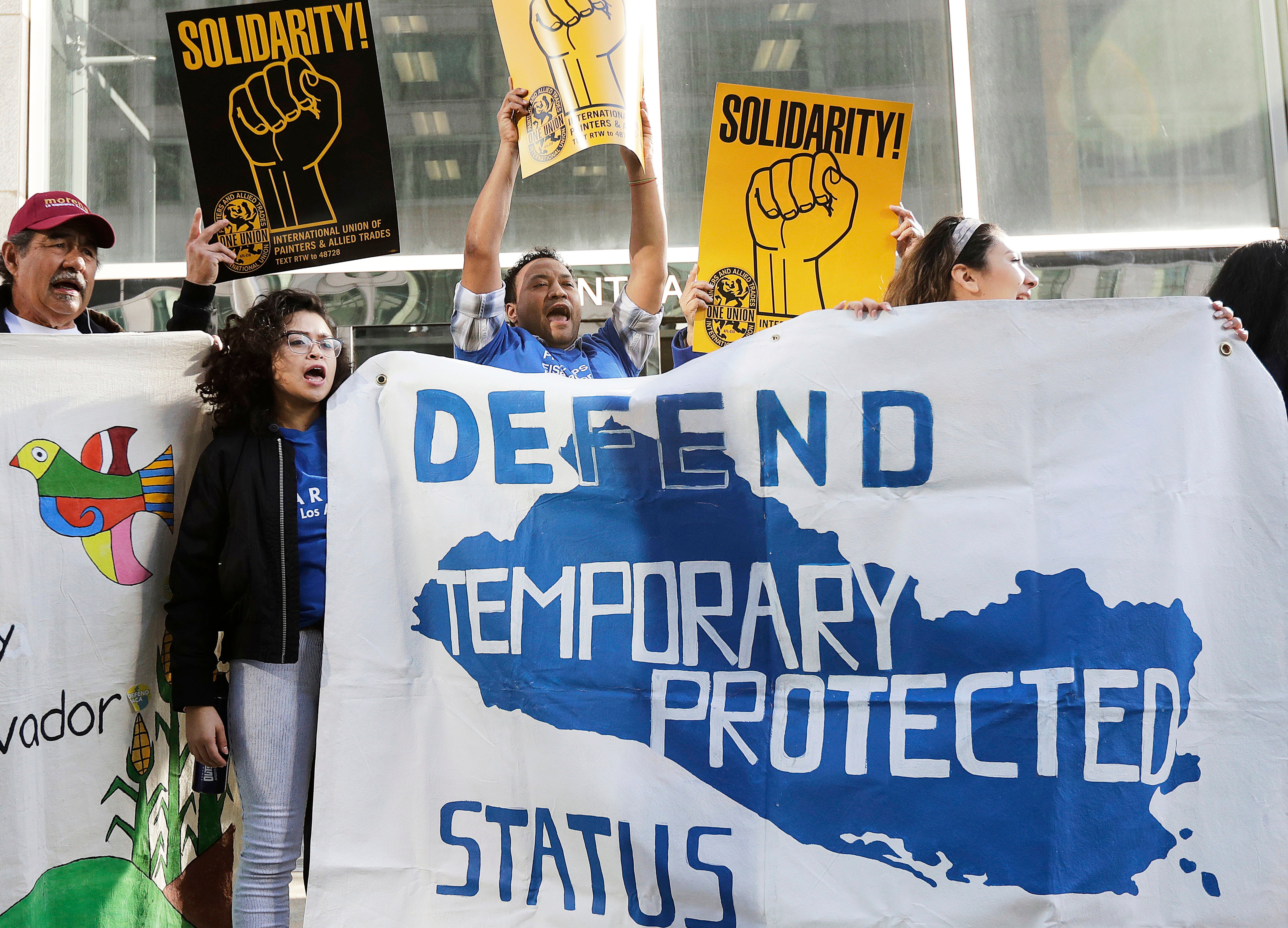 The Trump administration wants to cancel temporary humanitarian protections that have allowed tens of thousands of immigrants to legally live and work in the U.S. after fleeing disasters and violence in their home countries