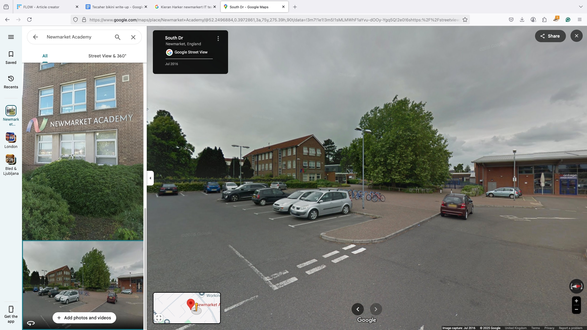 The IT teacher from Newmarket school near Cambridge was banned from teaching indefinitely