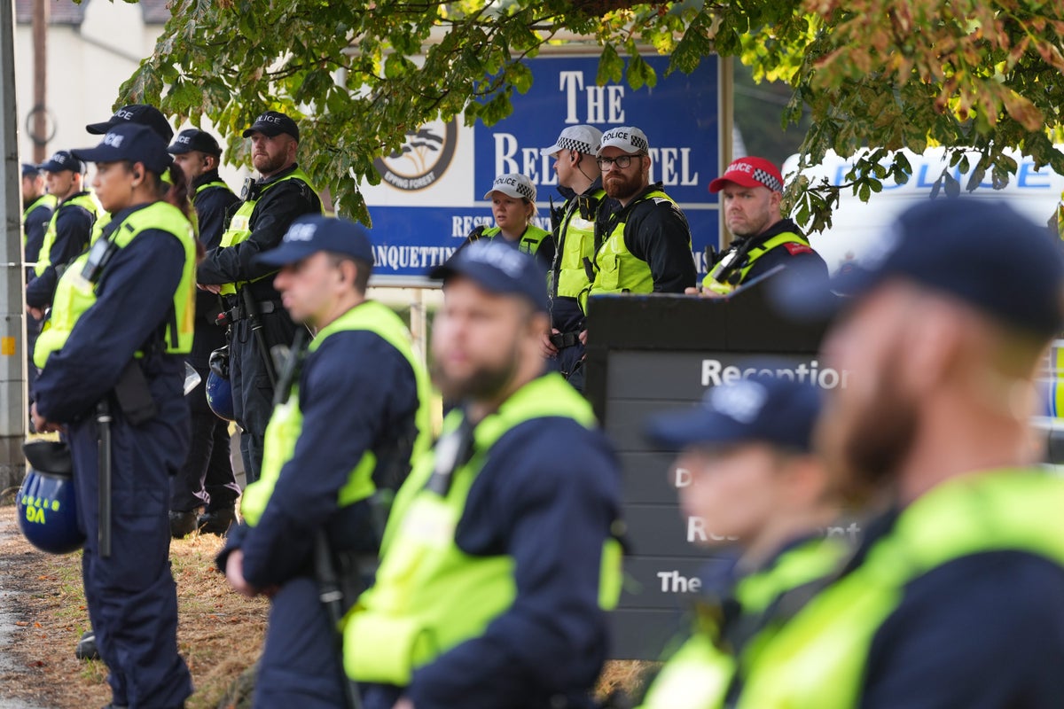 London, Newcastle Asylum Hotel Protests Prompt Increased Police Presence