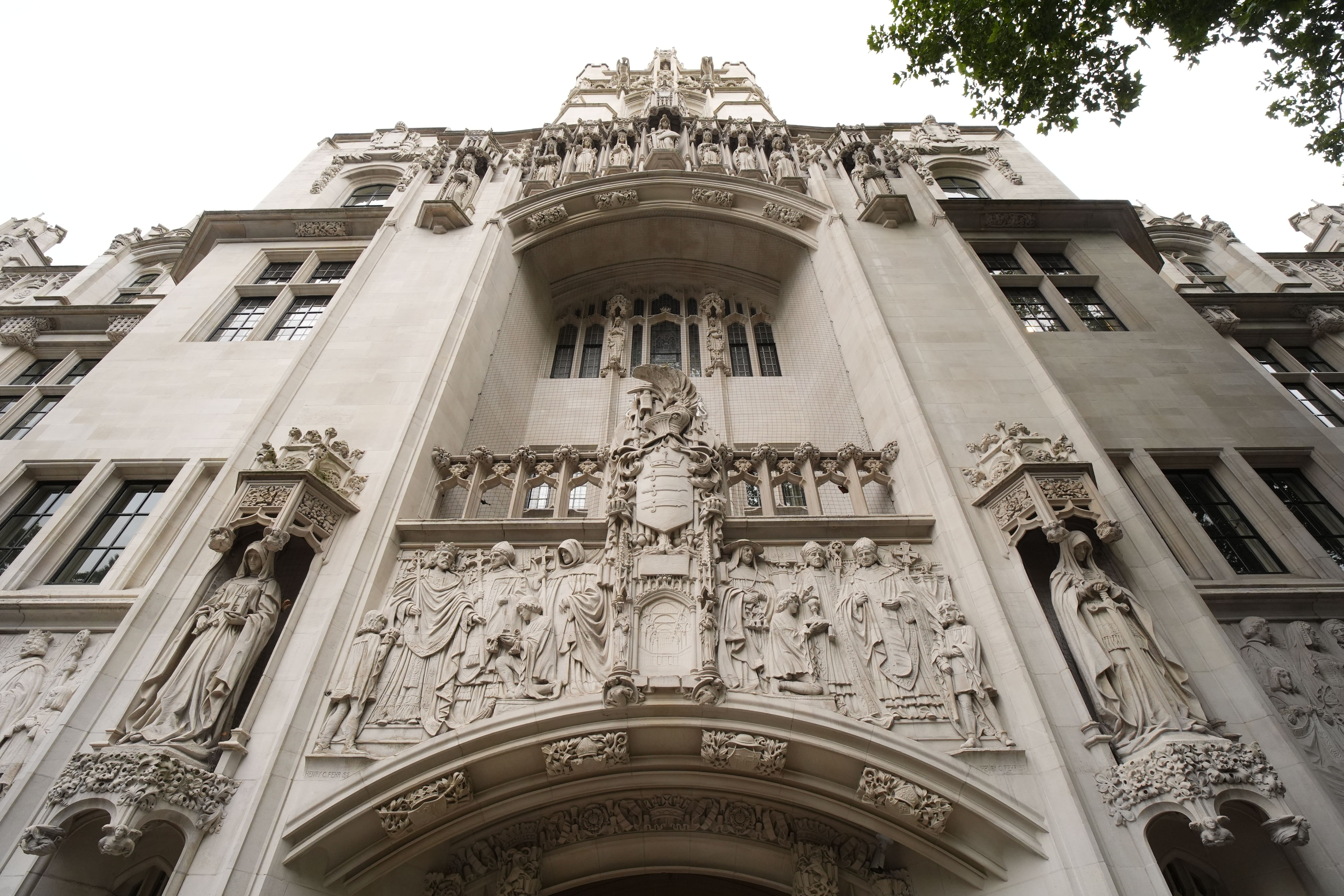 The case was heard in the Supreme Court in London