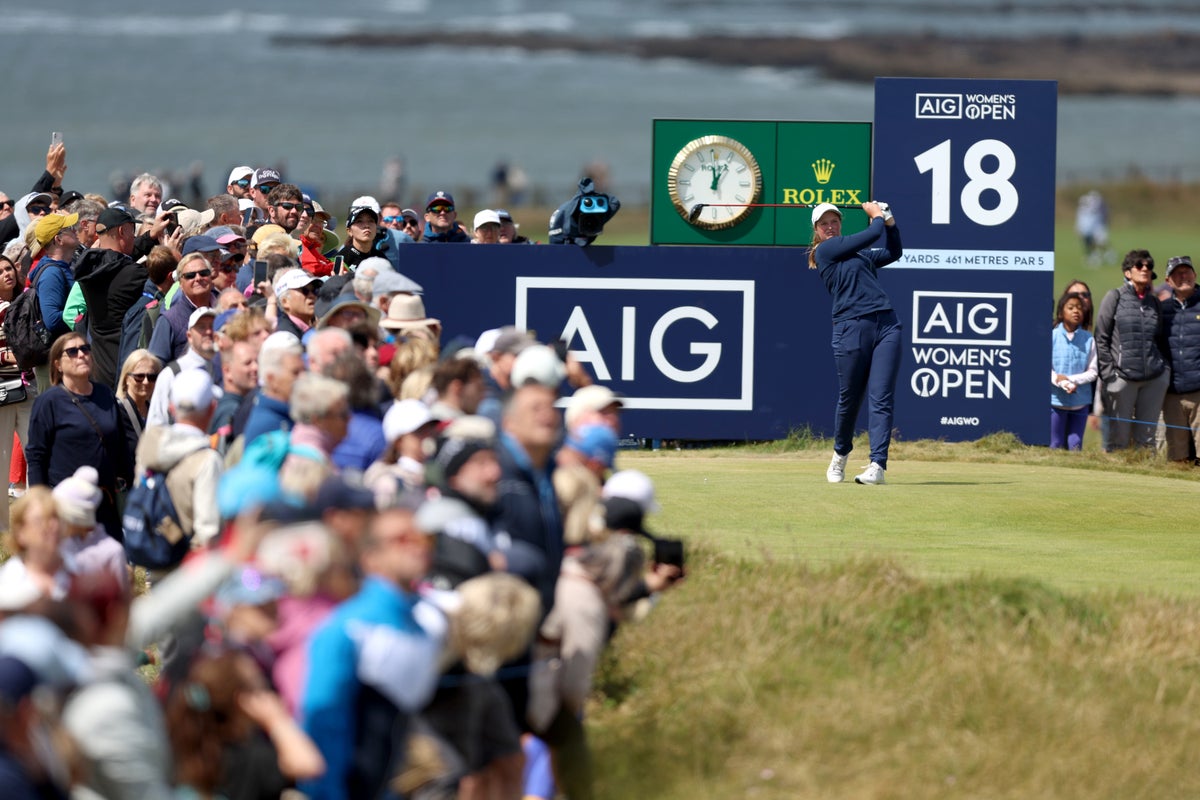 Lottie Woad lauded for performance at Women’s Open
