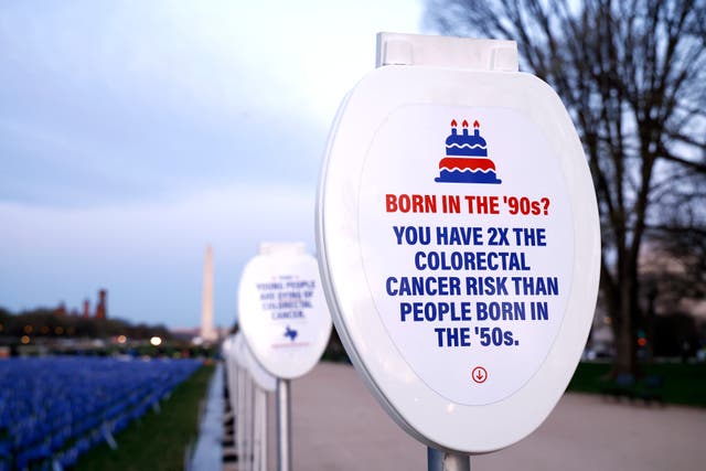 <p>Colorectal cancer rates in younger adults increased ‘steeply’ before and during the early years of the Covid pandemic. Researchers said a lowered screening age in 2021 was likely a factor</p>