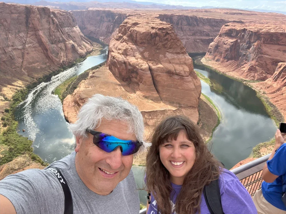 Erica Kahn, seen along with her father Rich Kahn, faced ‘horrible’ medical bills after a the incident in Arizona