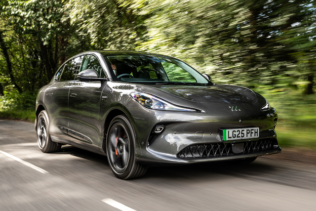 <p>The IM6 is a smart-looking all-electric SUV with a vague hint of the Aston Martin DBX about it</p>