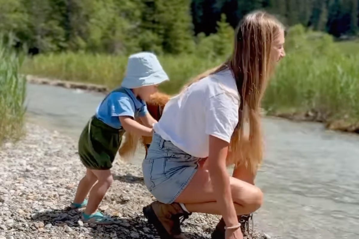 Kate Middleton’s ‘cheeky’ nephew tries to push mum in water in endearing clip