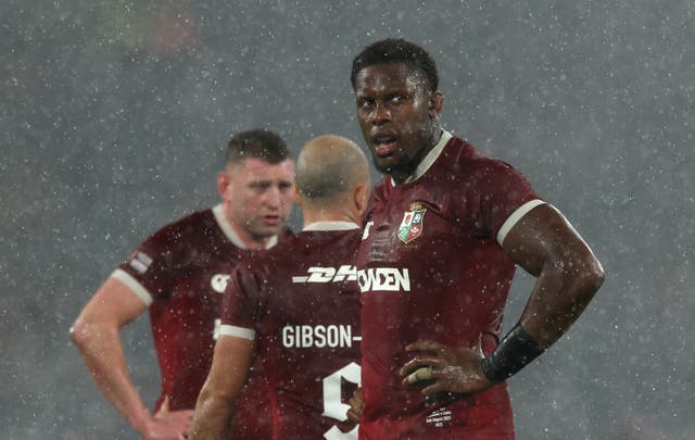 <p>Mario Itoje failed a head injury assessment in the Lions’ third test against Australia</p>