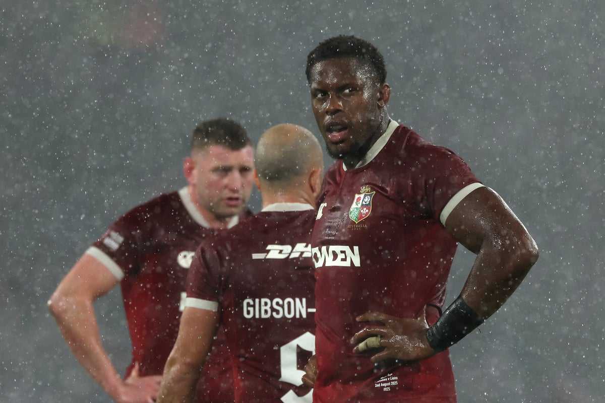 Maro Itoje ruled out of Lions third Test amid physical contest against Australia