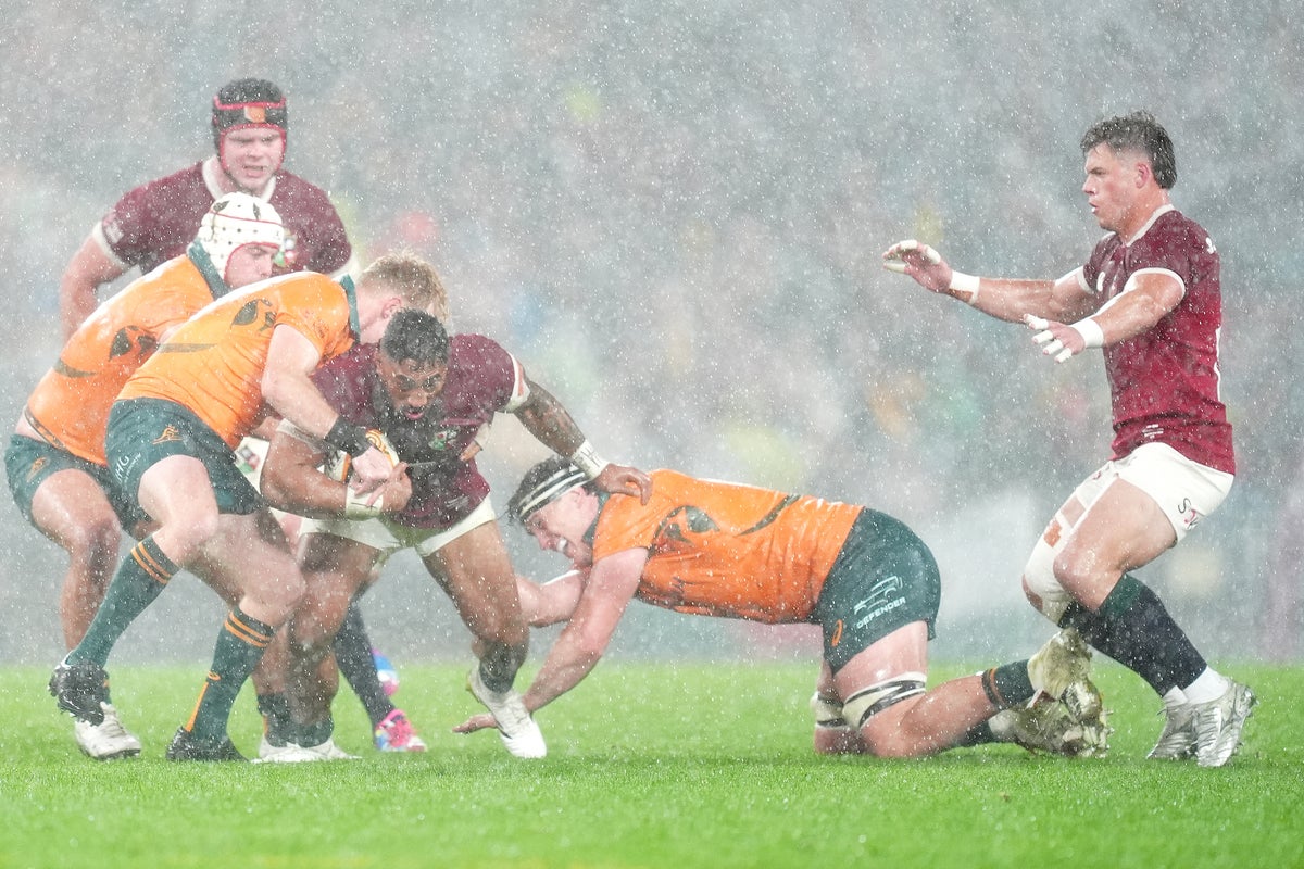 Australia vs British & Irish Lions live: Brutal third Test resumes after break for lightning with Maro Itoje ruled out