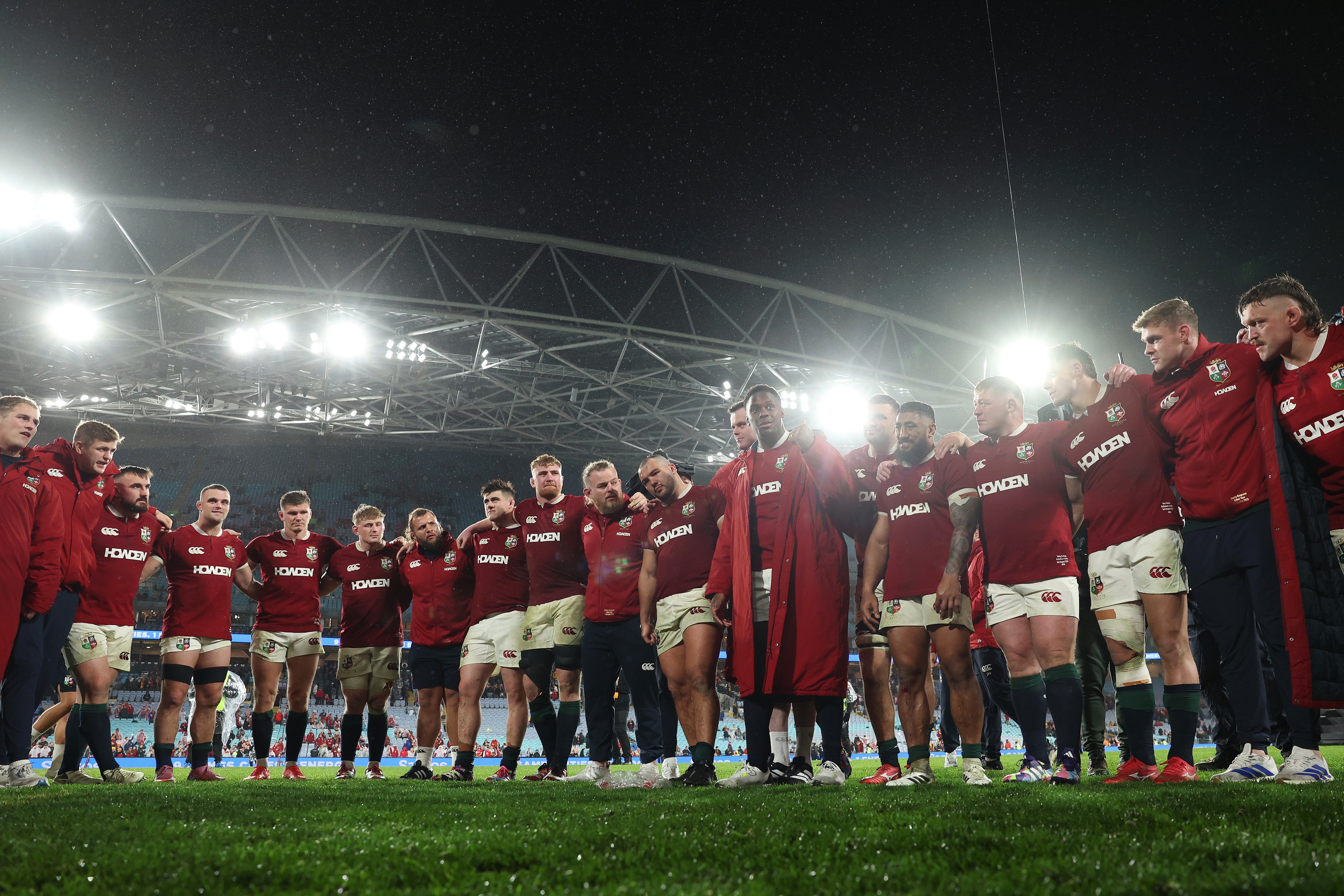 The Lions secured series victory in Australia