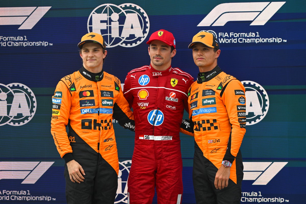 F1 grid: Starting positions for Hungarian Grand Prix