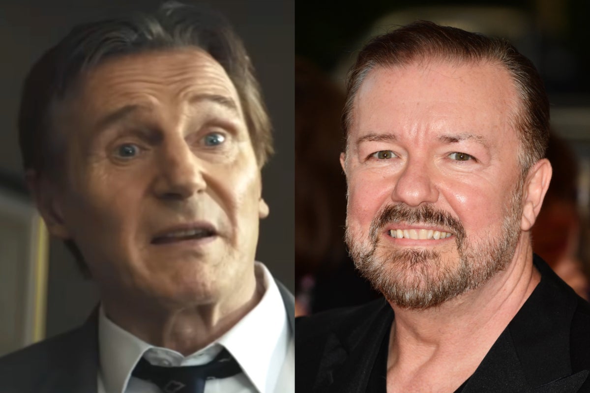 Ricky Gervais clip convinced The Naked Gun director to make Liam Neeson