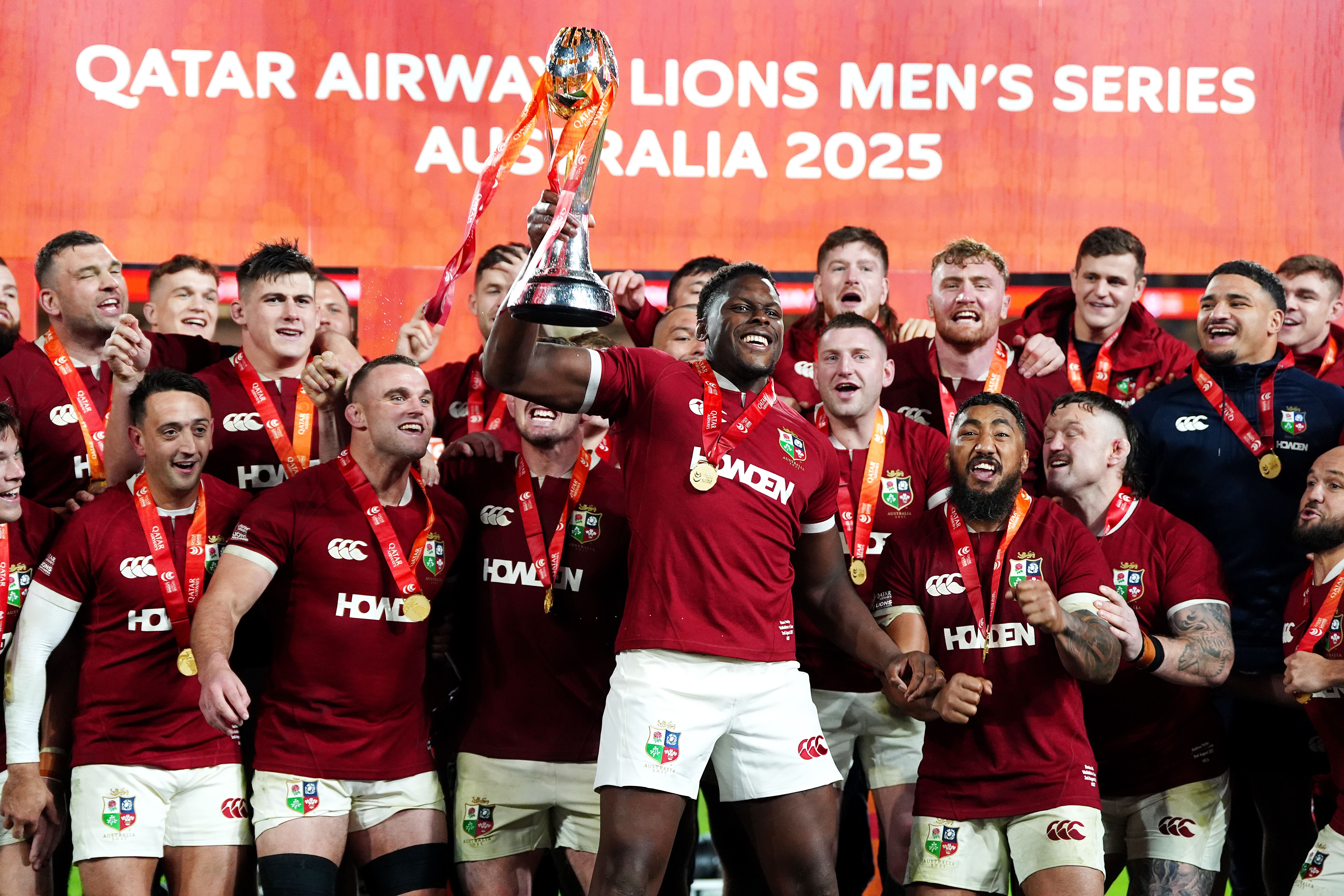 The Lions won the series with a game to spare