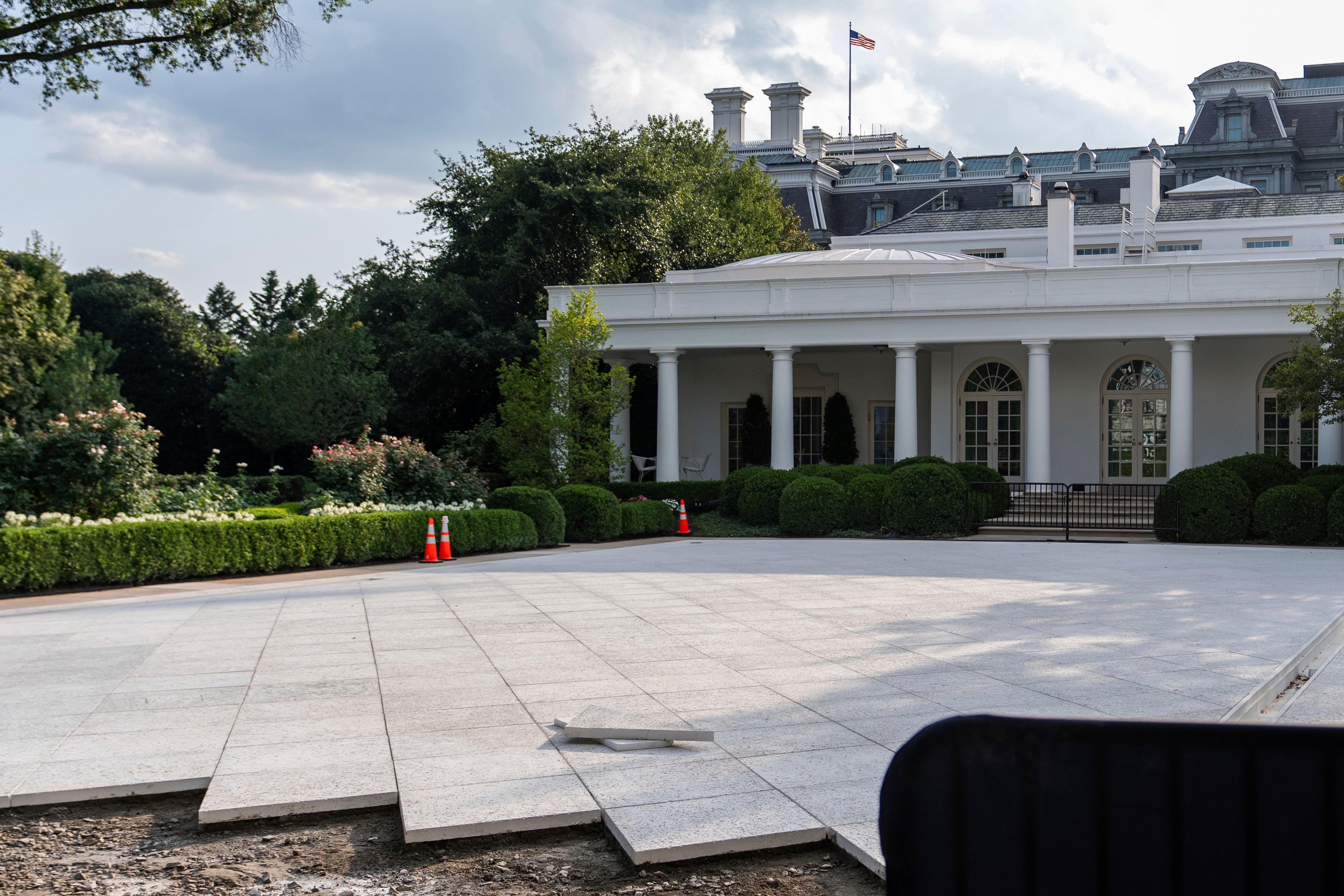 The images come after the White House on Thursday announced that construction on a massive, new $200 million ballroom will begin in September and be ready before Trump's term ends in early 2029