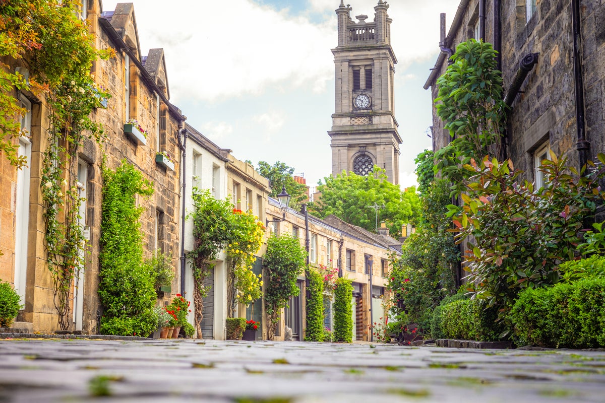 This hidden corner of Edinburgh has pretty bakeries, independent book stores and some of the hottest restaurants in the city