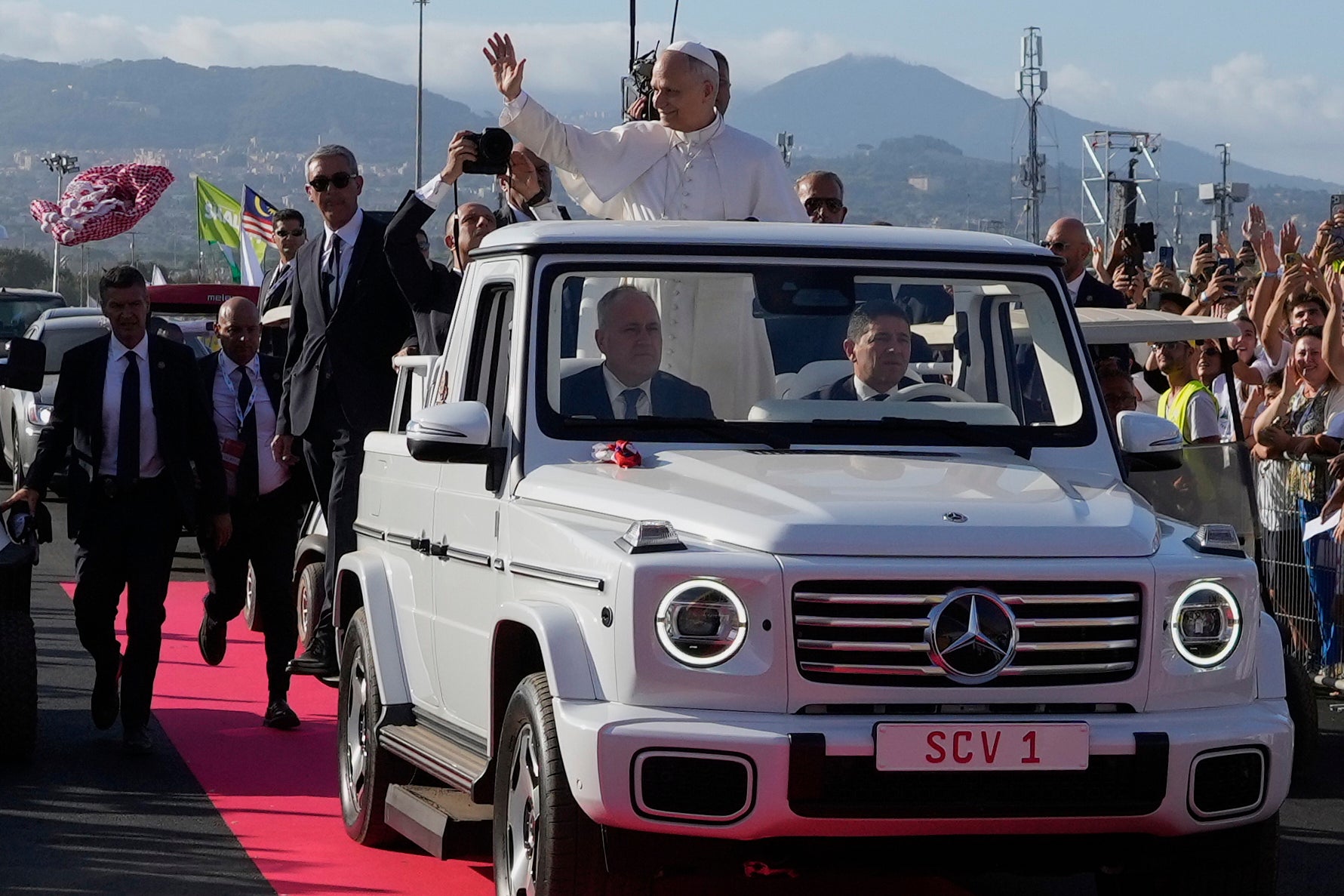 APTOPIX Italy Pope Youths Jubilee