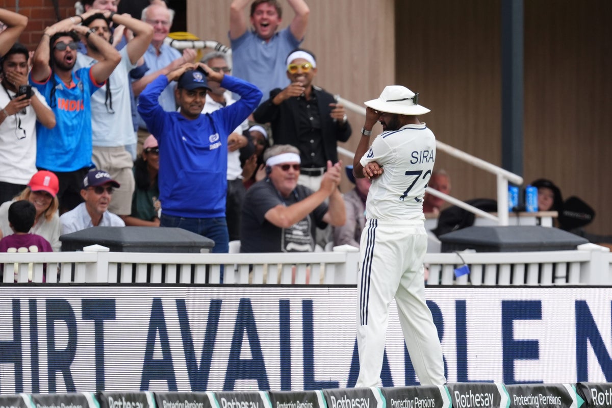 Joe Root and Harry Brook give England hope after Mohammed Siraj let-off